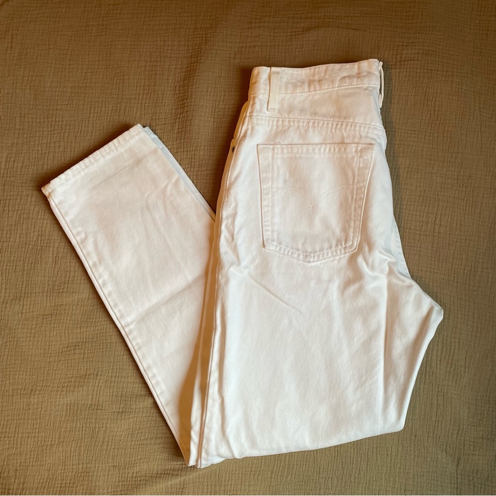 Levi's High Rise White Women's Jeans